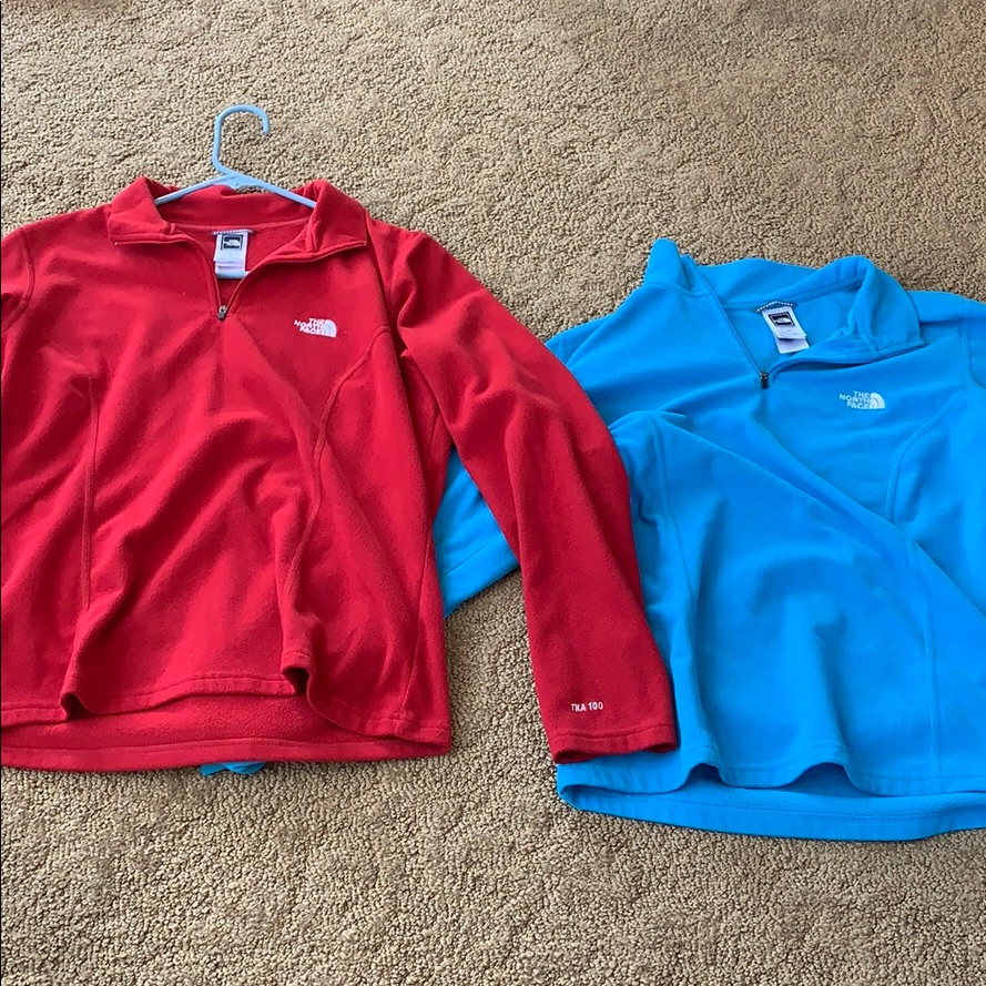 North Face Pullovers.